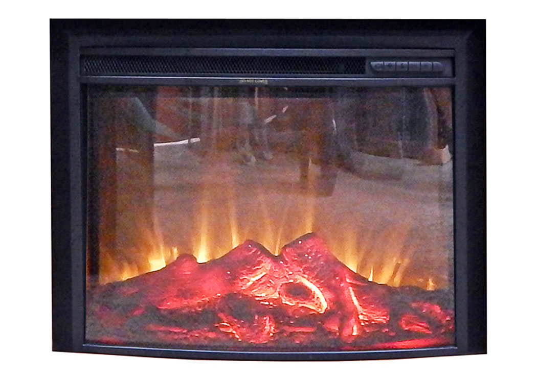 28" Curved Front Fire Unit,Million Dollar Rustic