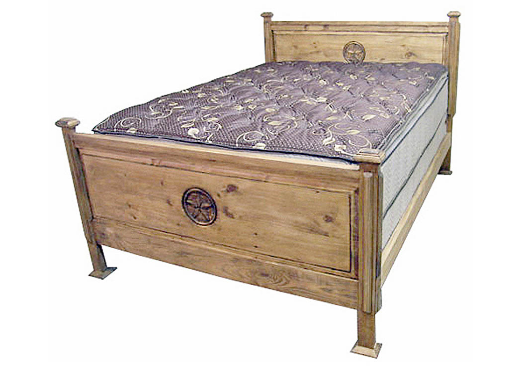 Promo Full Bed w/Star,Million Dollar Rustic