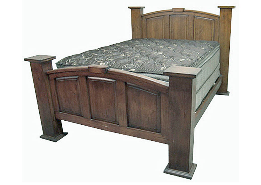 Estate Mansion Queen Bed,Million Dollar Rustic