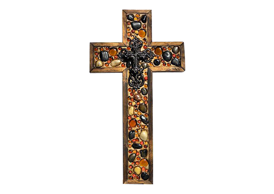 Tan/Black Medium Cross,Million Dollar Rustic