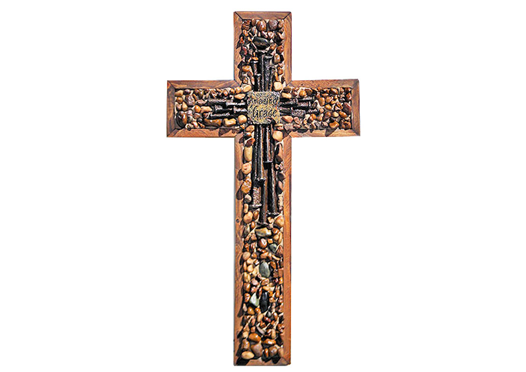 Am Grace/Nail Large Cross,Million Dollar Rustic