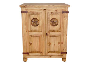 Image for Small Short Armoire w/Star