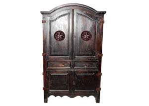 Image for Dark Sierra Armoire w/Star