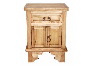 Image for Hacienda 2 Door 1 Drawer Nightstand