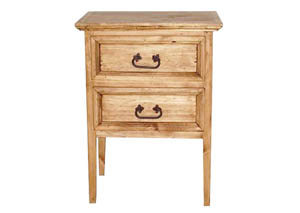 Image for 2 Drawer Nightstand