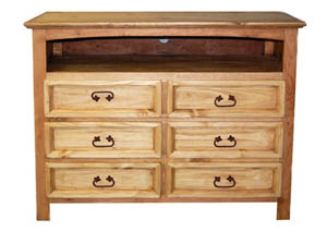 Image for 6 Drawer Dresser TV Stand