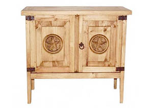 Image for 2 Door Nightstand w/Star