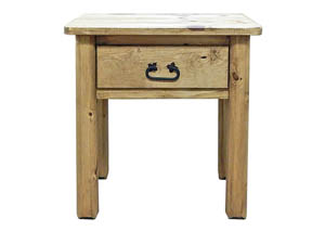 Image for Log 1 Drawer Nightstand