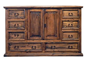 Image for Medium Wax Mansion Dresser