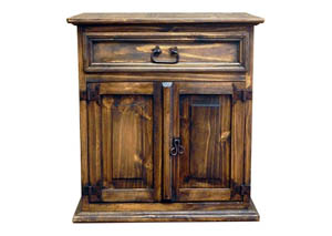 Image for Medium Wax Mansion Nightstand