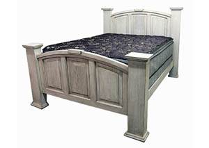 Image for White Wash Mansion Queen Bed