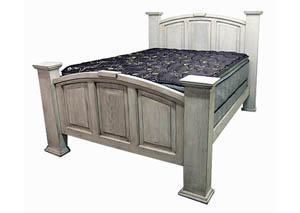 Image for White Wash Mansion King Bed