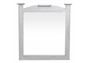 Image for White Wash Mansion Mirror