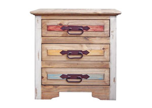 Image for Natural Top Cancun Nightstand