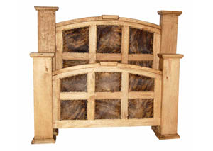 Image for Cowhide Mansion King Bed