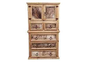 Image for Cowhide Mansion Chest