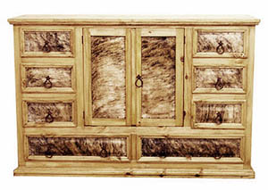 Image for Cowhide Mansion Dresser