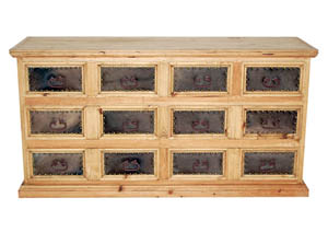 Image for Dresser w/Cowhide