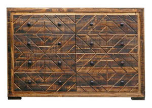 Image for Diagonal 8 Drawer Dresser