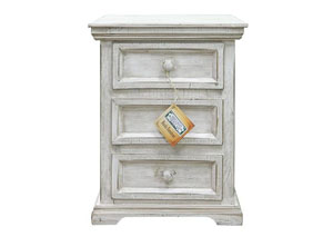 Image for Weathered White Mild Nightstand