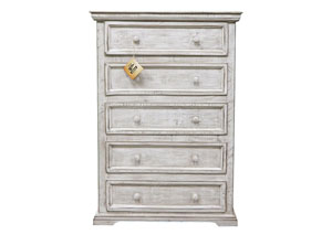 Image for Weathered White Coliseo Chest