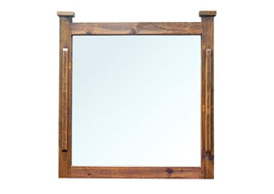 Image for Brown Wb Budget Mirror