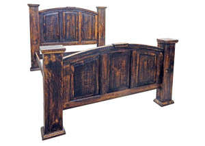 Image for Queen Reclaimed Mansion Bed