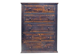 Image for Reclaimed 5 Drawer Chest