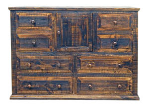 Image for Reclaimed 1 Door, 8 Drawer Dresser