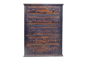 Image for Med Water Base Econo 5 Drawer Chest