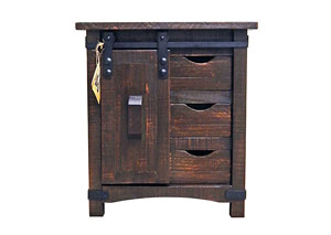 Image for Barn Door Nightstand