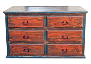 Image for Bandera 6 Drawer Dresser