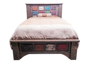 Image for Arco Multi Color Queen Bed