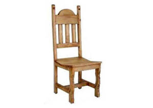 Plain Wood Seat Chair