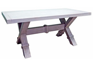 Image for Natrual Grey Grace 6Ft Table