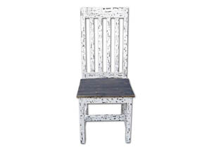 Image for White Scraped Santa Rita Chair