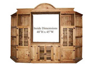 Image for 4 Piece Wall Unit w/Corners
