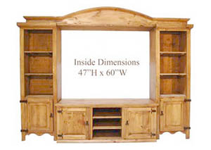 Image for 60' Complete TV Wall Unit