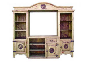 Image for 43" Complete 4 Piece Wall Unit