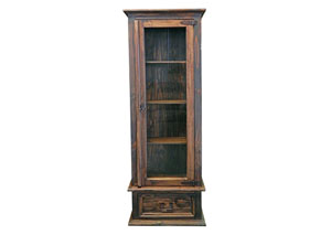 Image for Med Wax Gun Curio Cabinet