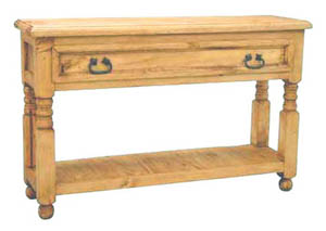 Image for Lyon Storage Sofa Table w/Display Shelf