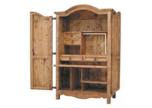 Image for Computer Armoire w/Organized Compartments