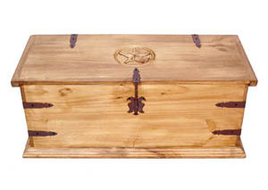 Image for 39' Rectangle Storage Trunk w/Star
