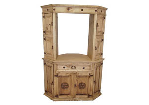 Image for Hutch For Corner TV Stand