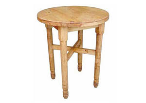 Image for Plain Round Leg Bar Table