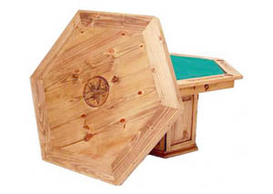 Image for Star Poker Table w/Storage