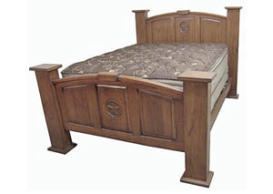 Image for Estate Mansion Queen Bed w/Star