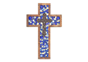 Blue Medium Cross