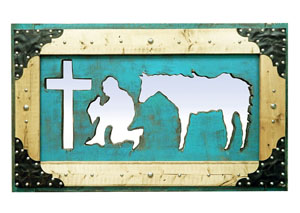 Image for Cowboy Cross Pray Turquoise