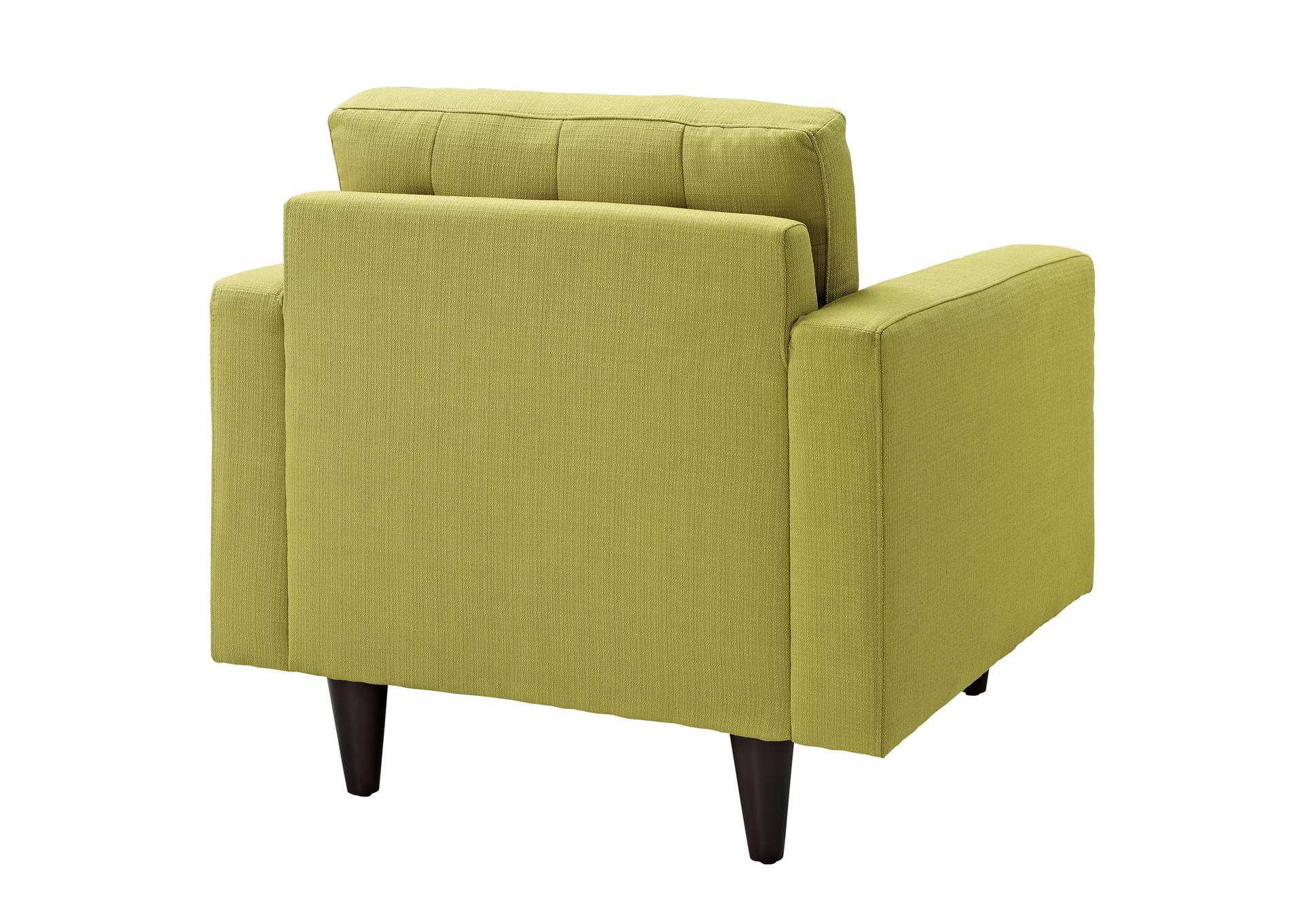 Wheatgrass Empress Upholstered Fabric Arm Chair,Modway
